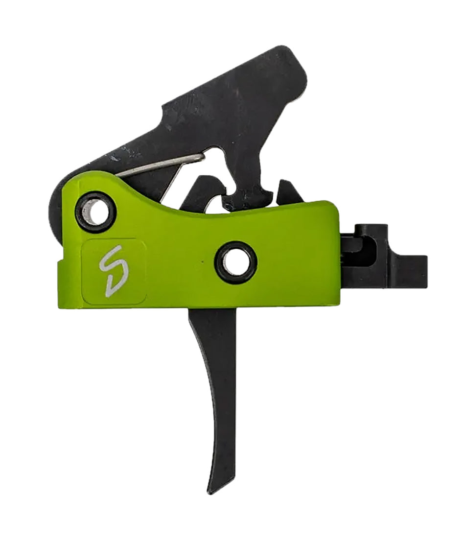 Stern Defense H2S Drop-In Trigger Green Fits AR10 and AR15 Platforms