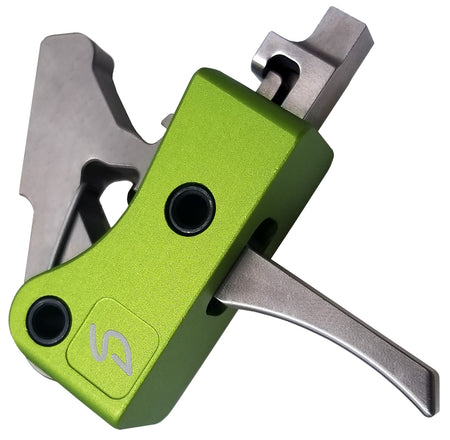 Stern Defense H2S Drop-In Trigger NIB Green Fits AR10 and AR15 Platforms
