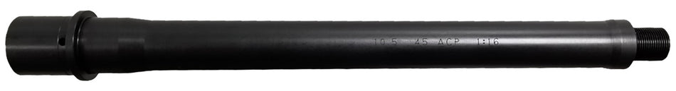 Stern Defense 00645ACPBARREL105INCHD 45 ACP 10.5" Black Melonite Chrome Moly Barrel