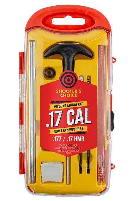 Shooters Choice 17 Cal Rifle Cleaning Kit with FP-10 CLP