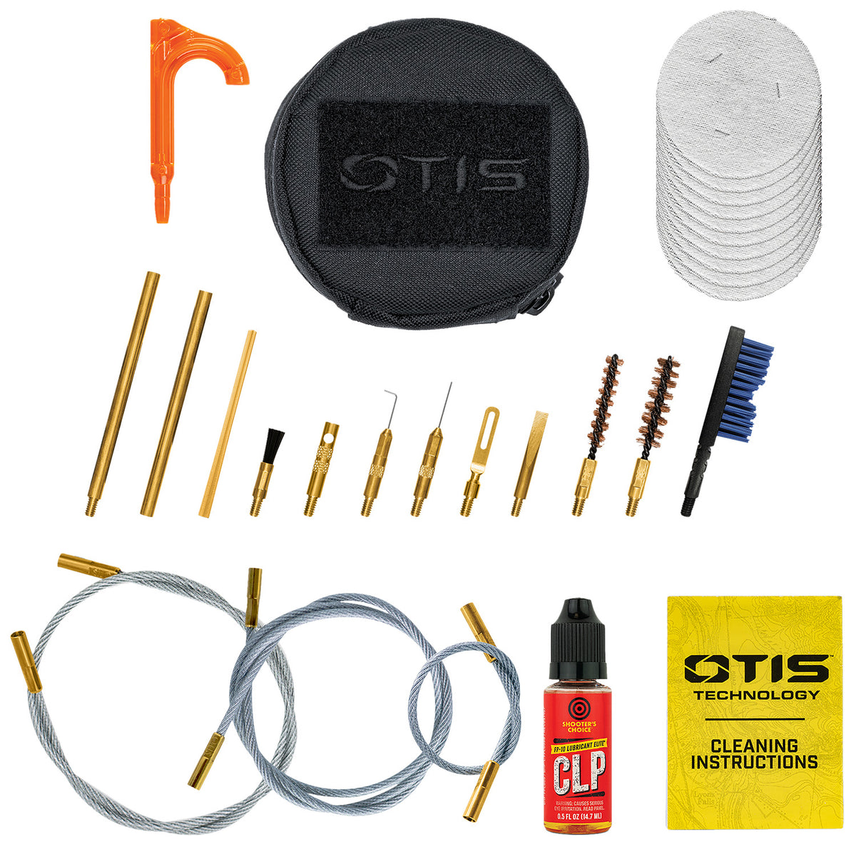 Otis 5.7mm Portable Firearm Cleaning Kit with Memory-Flex Cables