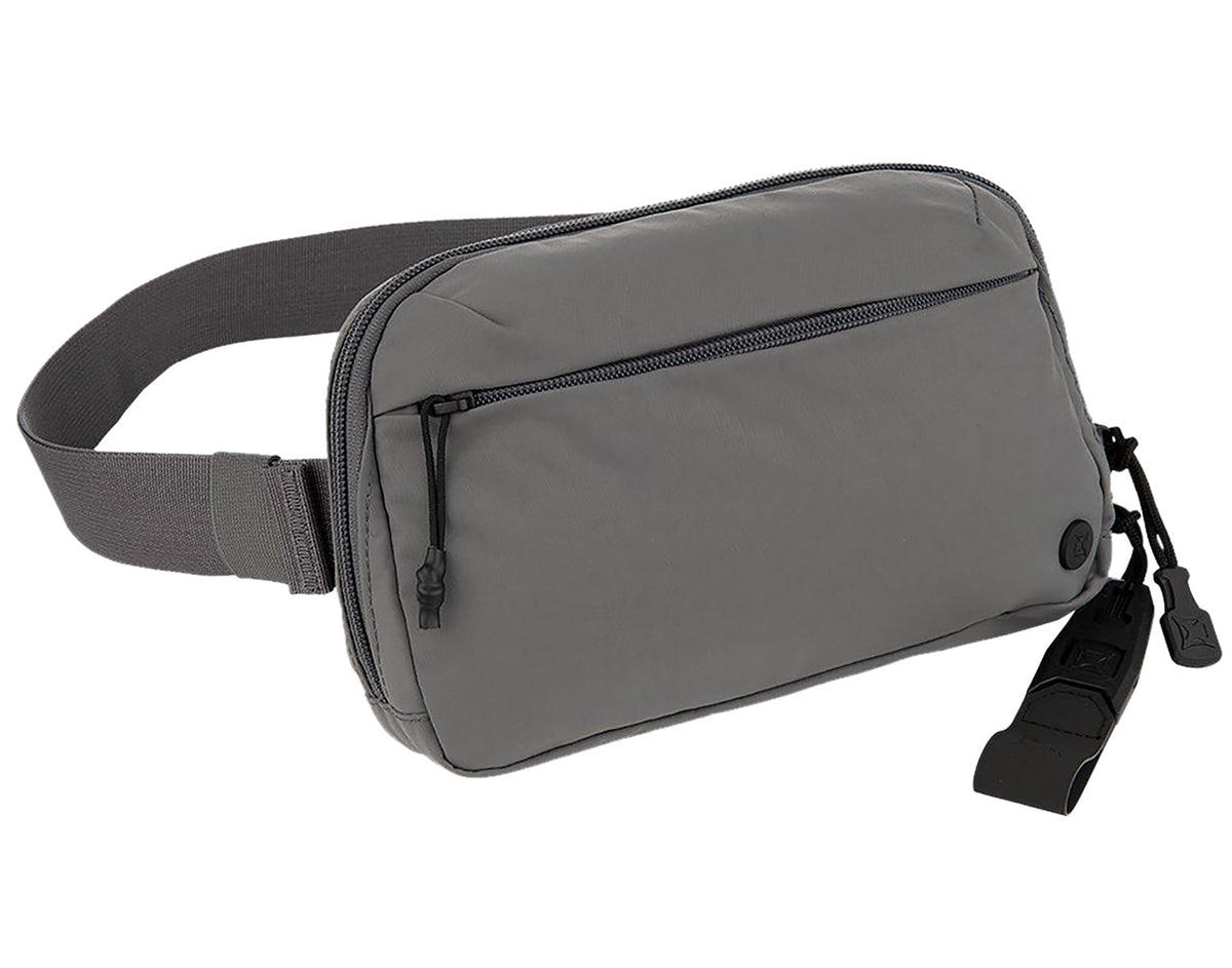 Vertx VTX5264WGY Everyday Fanny Pack 2.0 Gray Nylon with Rapid Access Tab and Modular Holster