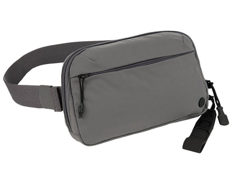Vertx VTX5264WGY Everyday Fanny Pack 2.0 Gray Nylon with Rapid Access Tab and Modular Holster