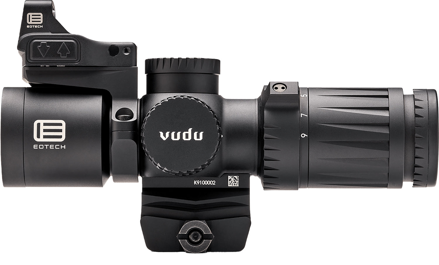 Eotech Vudu 3-9x32mm Matte Black Kit Scope with Illuminated HC1 MOA Reticle EFLX and Ring Mount Included
