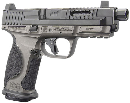 Ed Brown MPMETALF1 9mm Luger Pistol, 4.65" Black Nitride Slide/Barrel, Tungsten Gray Cerakote Frame