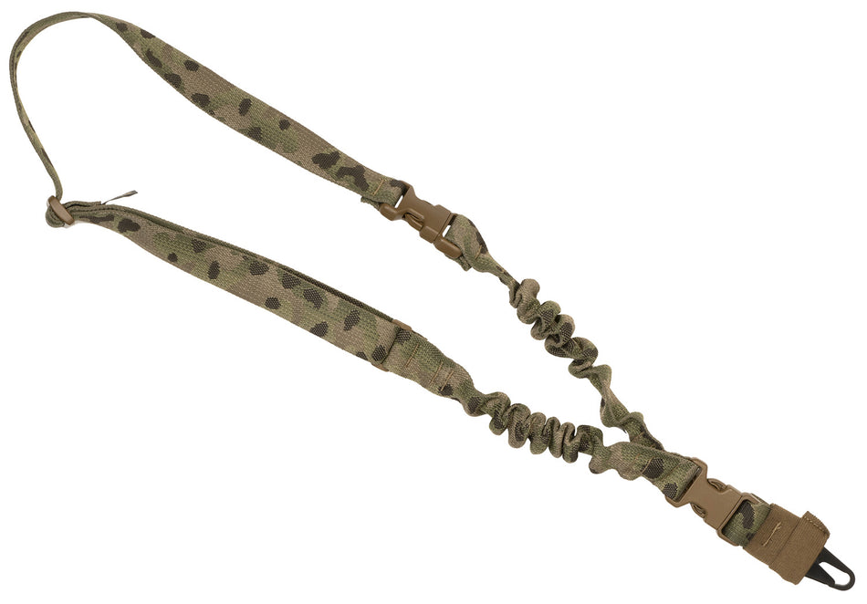Tacshield Shock Sling MultiCam Single-Point HK Snap Hook Double Bungee Rifle/Shotgun