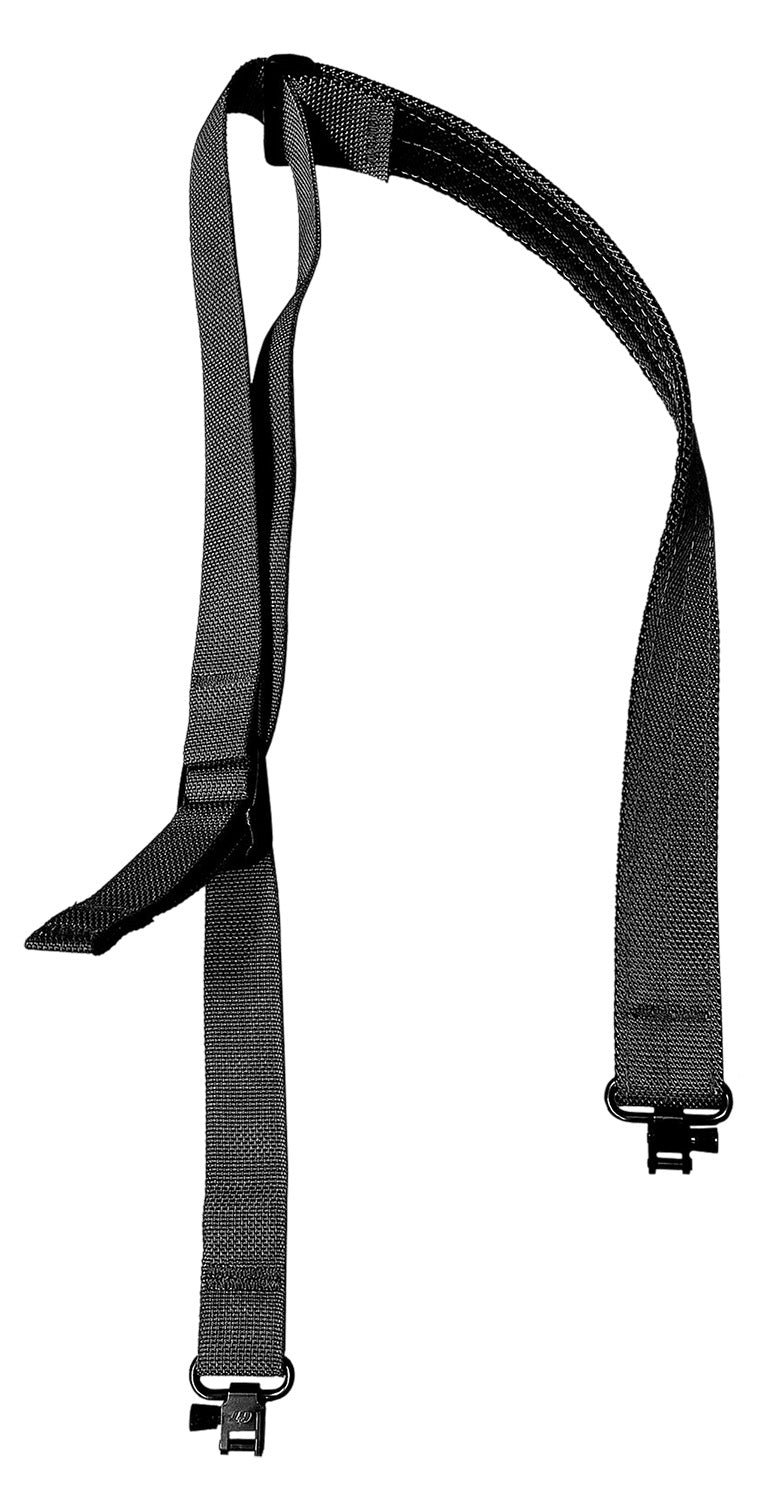 Tacshield T6115BK Black Buckhorn Sling 1.25" Military Webbing Fast Adjust Rifle/Shotgun