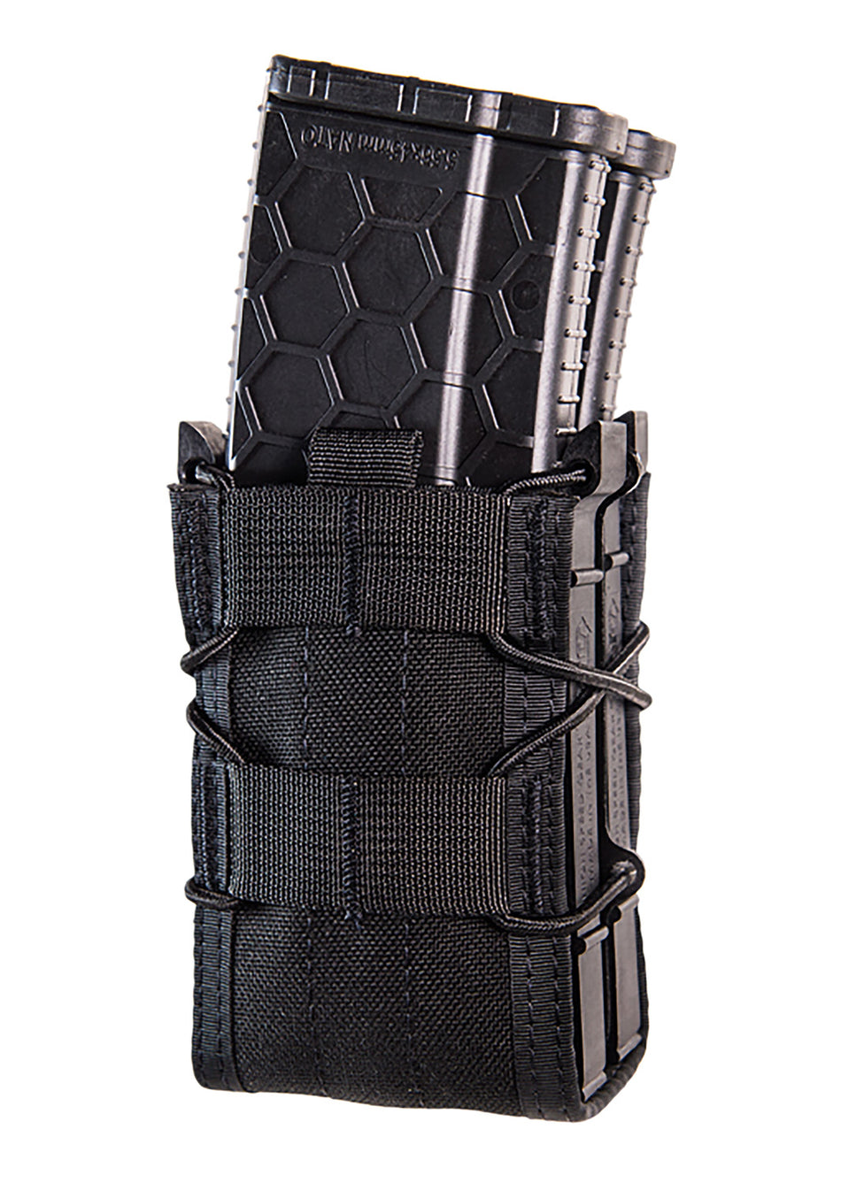 High Speed Gear 132R10BK TACO X2R Black Nylon MOLLE Double Rifle Mag Pouch