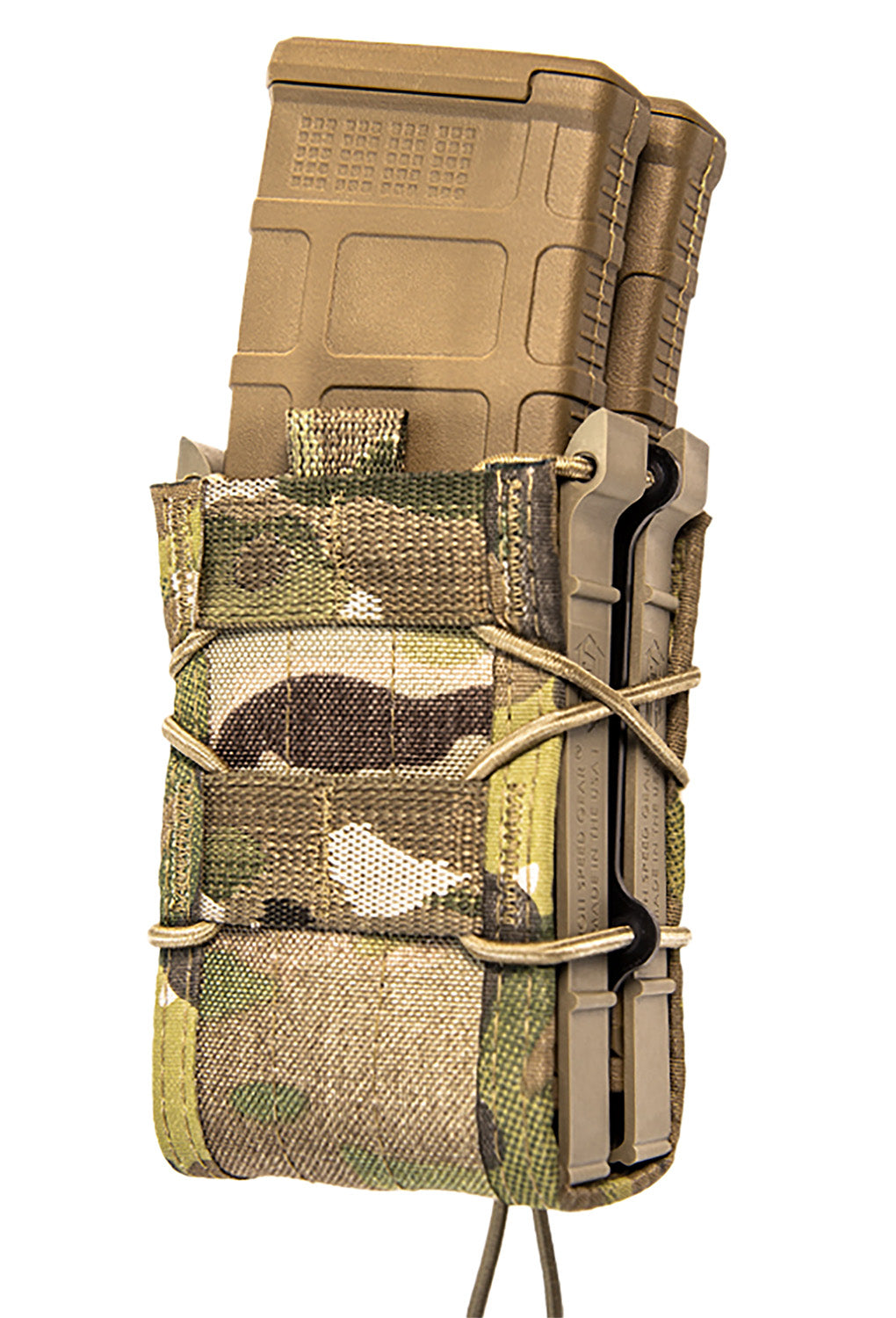 High Speed Gear 132R10MC X2R Stacked Rifle Magazine Pouch Multi-Cam MOLLE