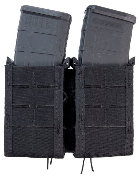 HSGI TACO Double Duty Two-Rifle-Magazine Pouch Black Nylon MOLLE Mount