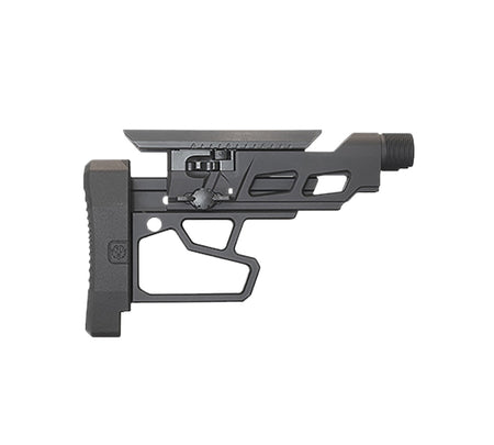 Ruger 90773 Precision Rifle Buttstock Assembly Black with Cheek Rest and LOP Adjustment