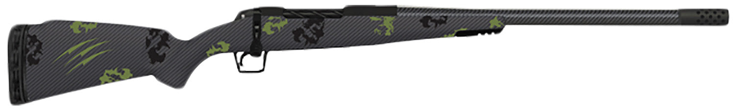 Fierce Firearms Titanium Rogue 7mm Backcountry 22" Black Cerakote Forest Camo Carbon Fiber Rifle