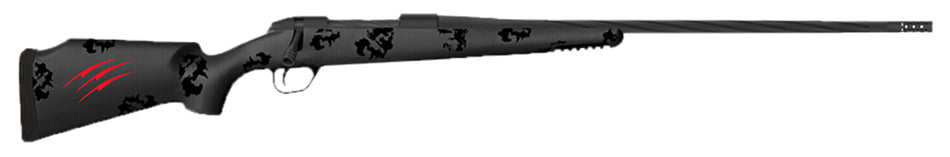 Fierce Firearms Twisted Rage 7mm Backcountry 20" Blackout Cerakote Bolt-Action Rifle
