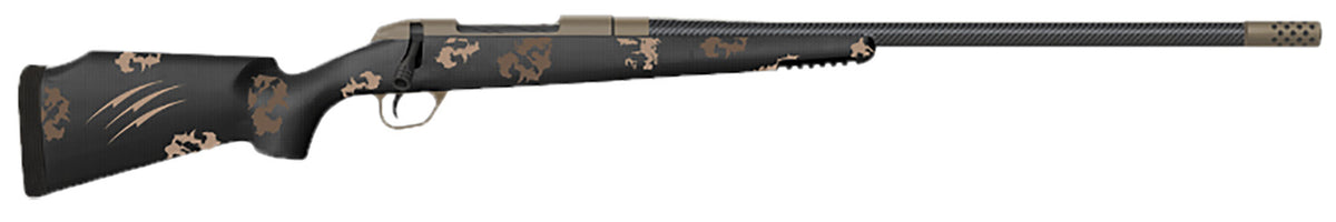Fierce Firearms CT Rage Full Size 7mm BC 3+1 20" Black Carbon Fiber Threaded Barrel Rifle