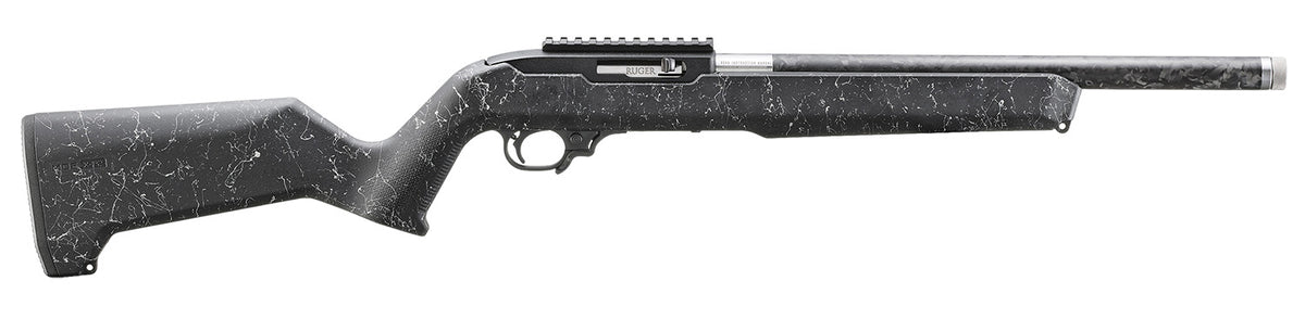 Ruger 10/22 Carbine .22LR 16.10" Stainless/Carbon Fiber Threaded Rifle, 10+1 Capacity