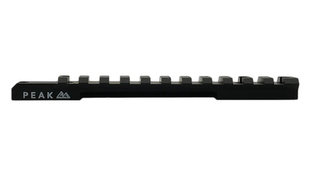 Weatherby J010002 Mark V Standard 6-Lug Picatinny Rail PEAK 44 Black Aluminum Mount