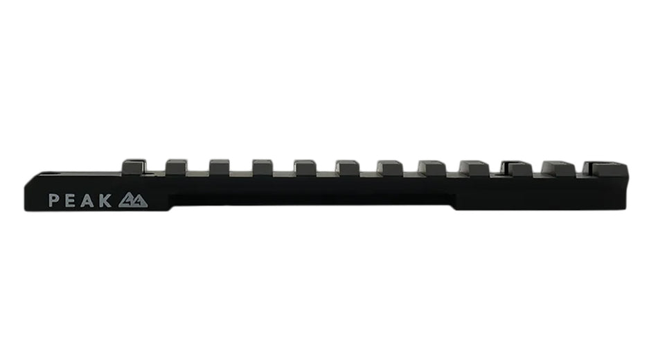 Weatherby J010002 Mark V Standard 6-Lug Picatinny Rail PEAK 44 Black Aluminum Mount
