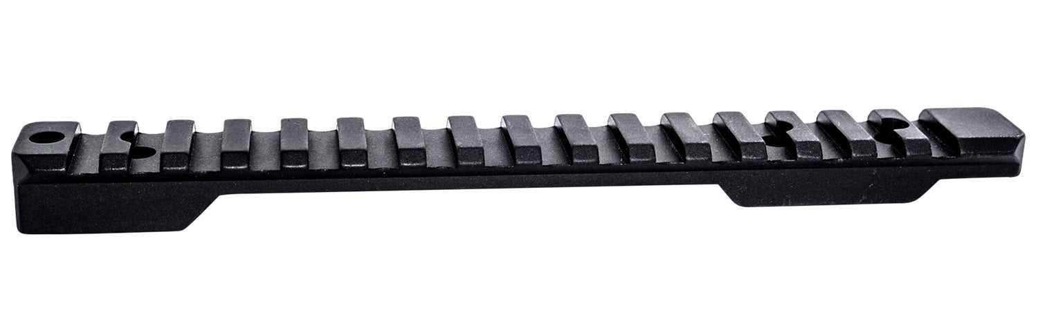 Weatherby P00252705 Mark V Magnum 9-Lug Picatinny Rail Black Hardcoat Anodized Alloy Mount