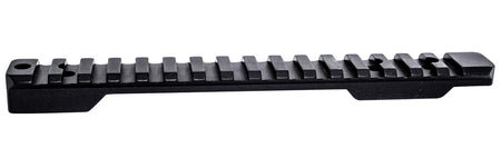 Weatherby P00252705 Mark V Magnum 9-Lug Picatinny Rail Black Hardcoat Anodized Alloy Mount