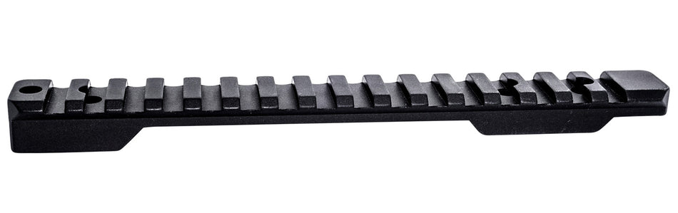 Weatherby P00252705 Mark V Magnum 9-Lug Picatinny Rail Black Hardcoat Anodized Alloy Mount