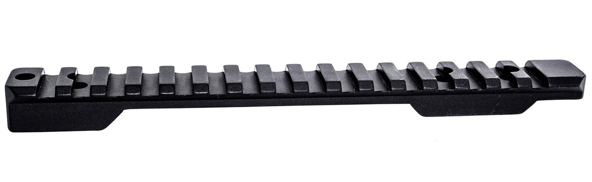 Weatherby P00252706 Mark V Standard 6-Lug Picatinny Rail Black Anodized Alloy Mount
