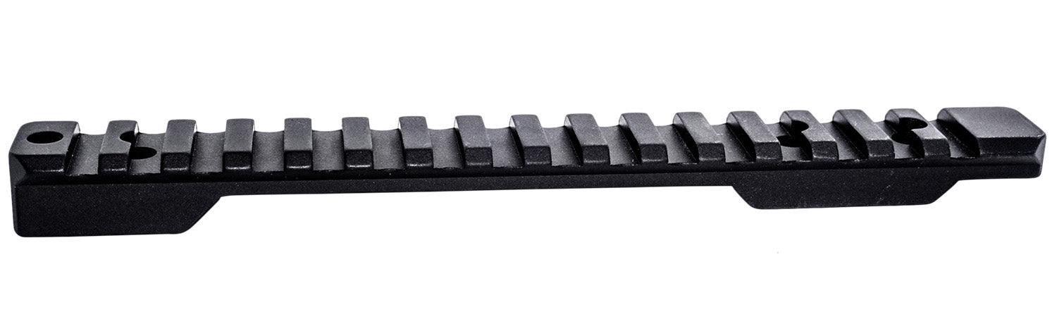 Weatherby P00252706 Mark V Standard 6-Lug Picatinny Rail Black Anodized Alloy Mount