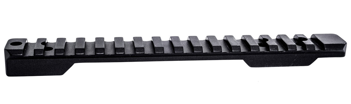 Weatherby PL0252150 Mark V Long Action PEAK 44 JRail Picatinny Weaver Mount Black