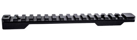 Weatherby PL0252150 Mark V Long Action PEAK 44 JRail Picatinny Weaver Mount Black