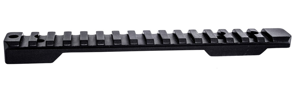 Weatherby PL0252150 Mark V Long Action PEAK 44 JRail Picatinny Weaver Mount Black