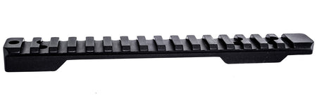 Weatherby PS0252150 Mark V Short Action PEAK 44 Picatinny Weaver Mount Black Alloy