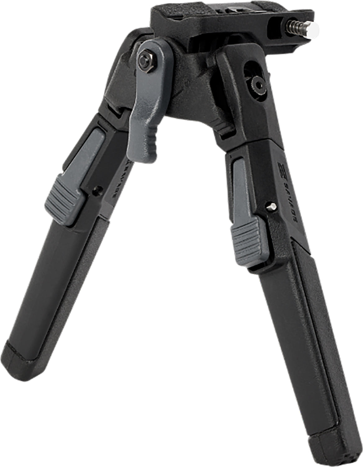 Savage Arms 56311GRY Gray Polymer Bipod, Sling Swivel Attachment, 7.20"-10" Adjustable