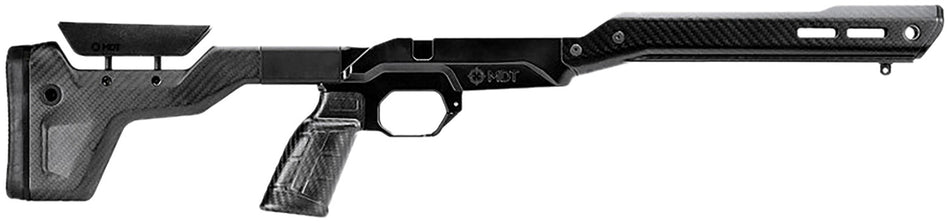 MDT 107380BCF HNT26 Chassis Black Carbon Fiber for Remington 700 ARCA Rail