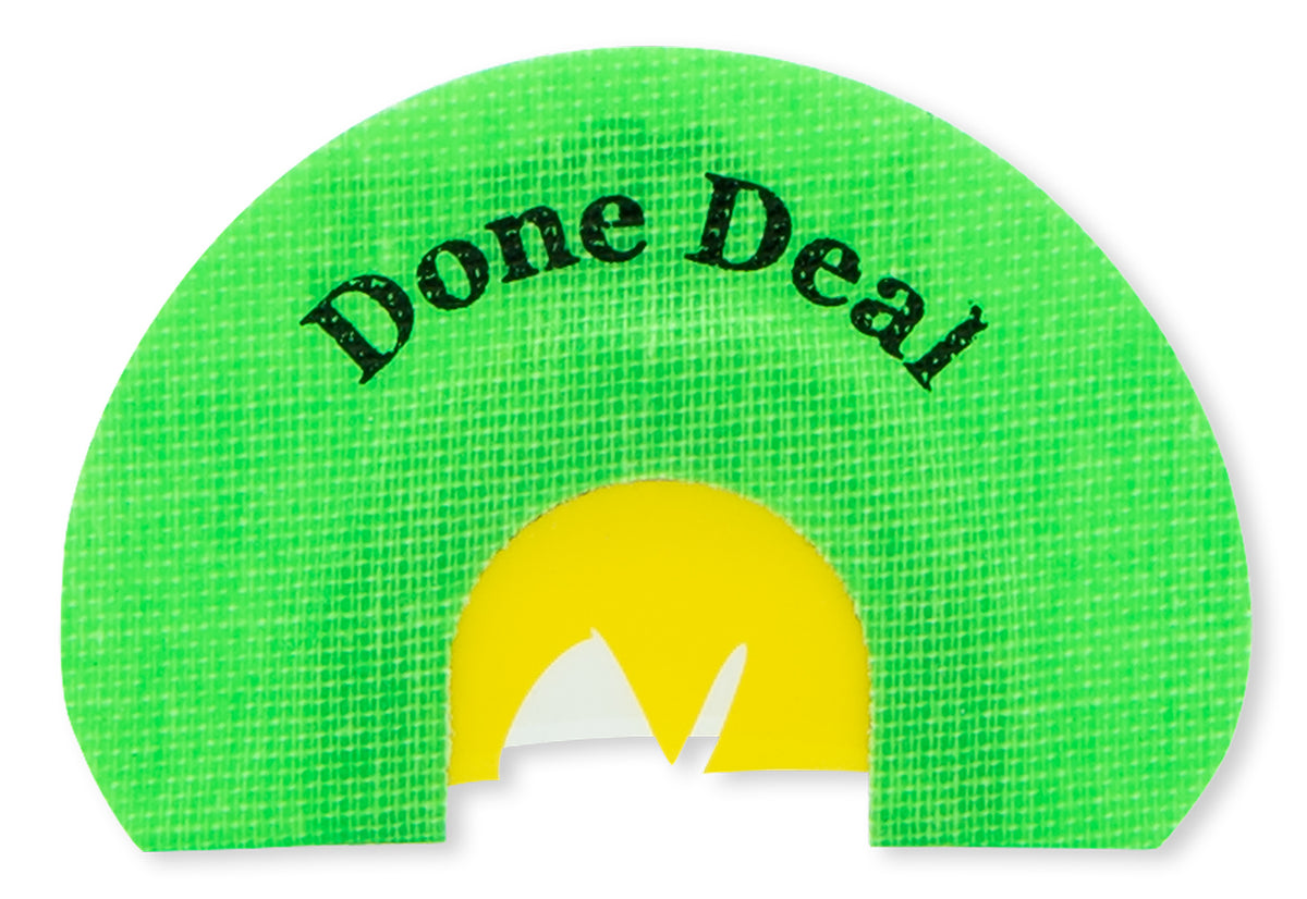 Rolling Thunder Game Call TC002-DD Done Deal Turkey Diaphragm 3 Reed Combo Cut