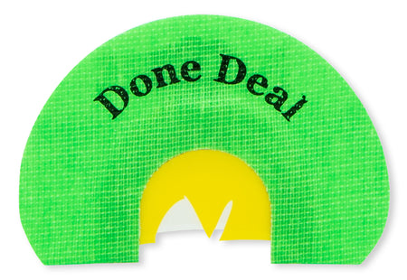 Rolling Thunder Game Call TC002-DD Done Deal Turkey Diaphragm 3 Reed Combo Cut