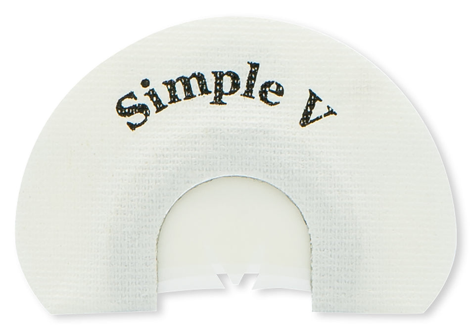 Rolling Thunder Game Call TC006-SV Simple Turkey Diaphragm 2 Reed V-Cut