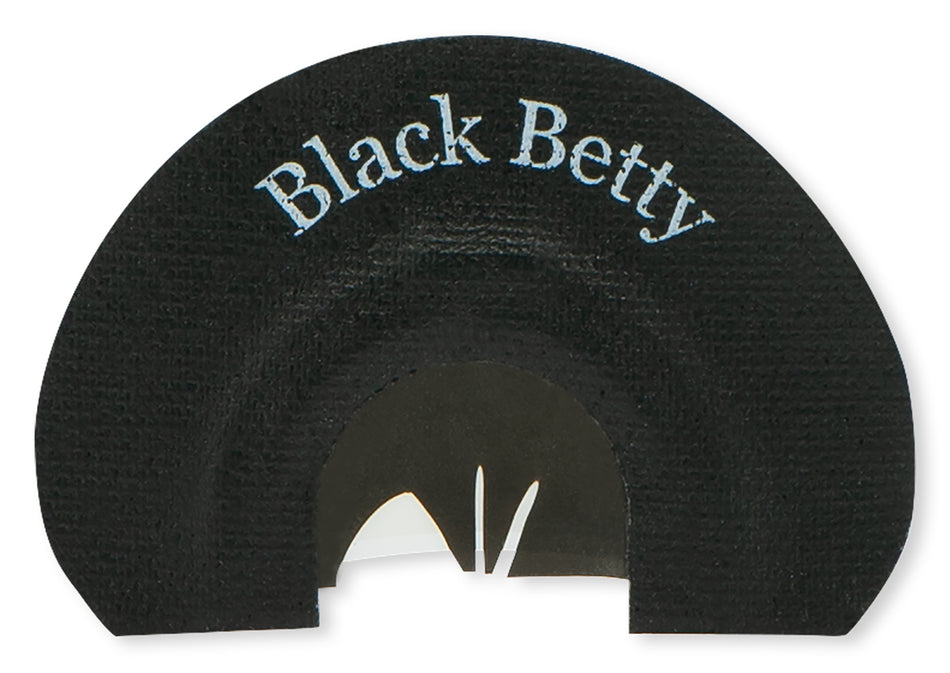Rolling Thunder Game Call TC008-BB Black Betty Turkey Diaphragm 3 Reed Snake Tongue Cut