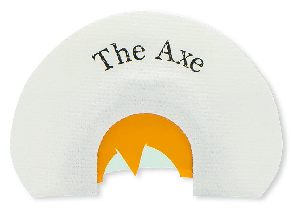 Rolling Thunder Game Call TC009-AXE The Axe Turkey Diaphragm 2 Reed Bat Wing Cut