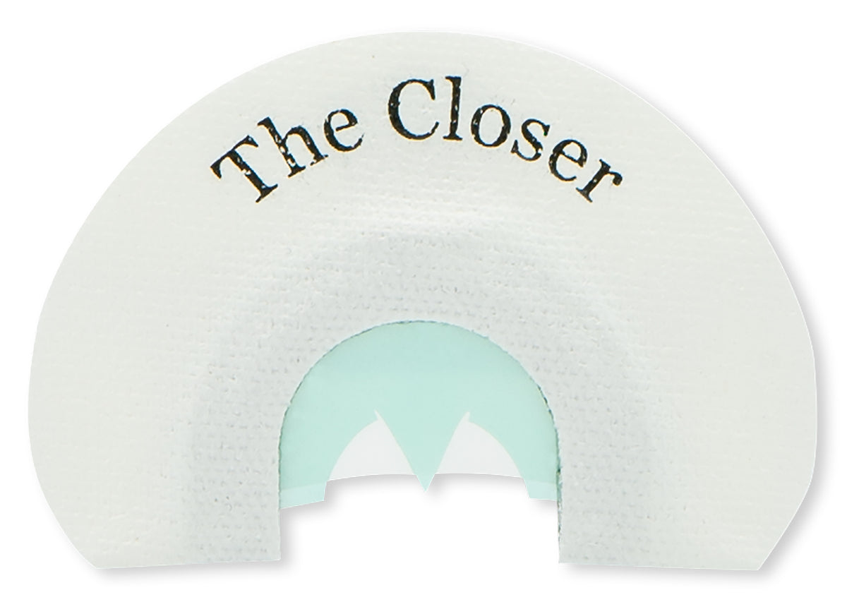 Rolling Thunder Game Call TC010-CL The Closer Turkey Diaphragm 2 Reed Bat Wing Cut