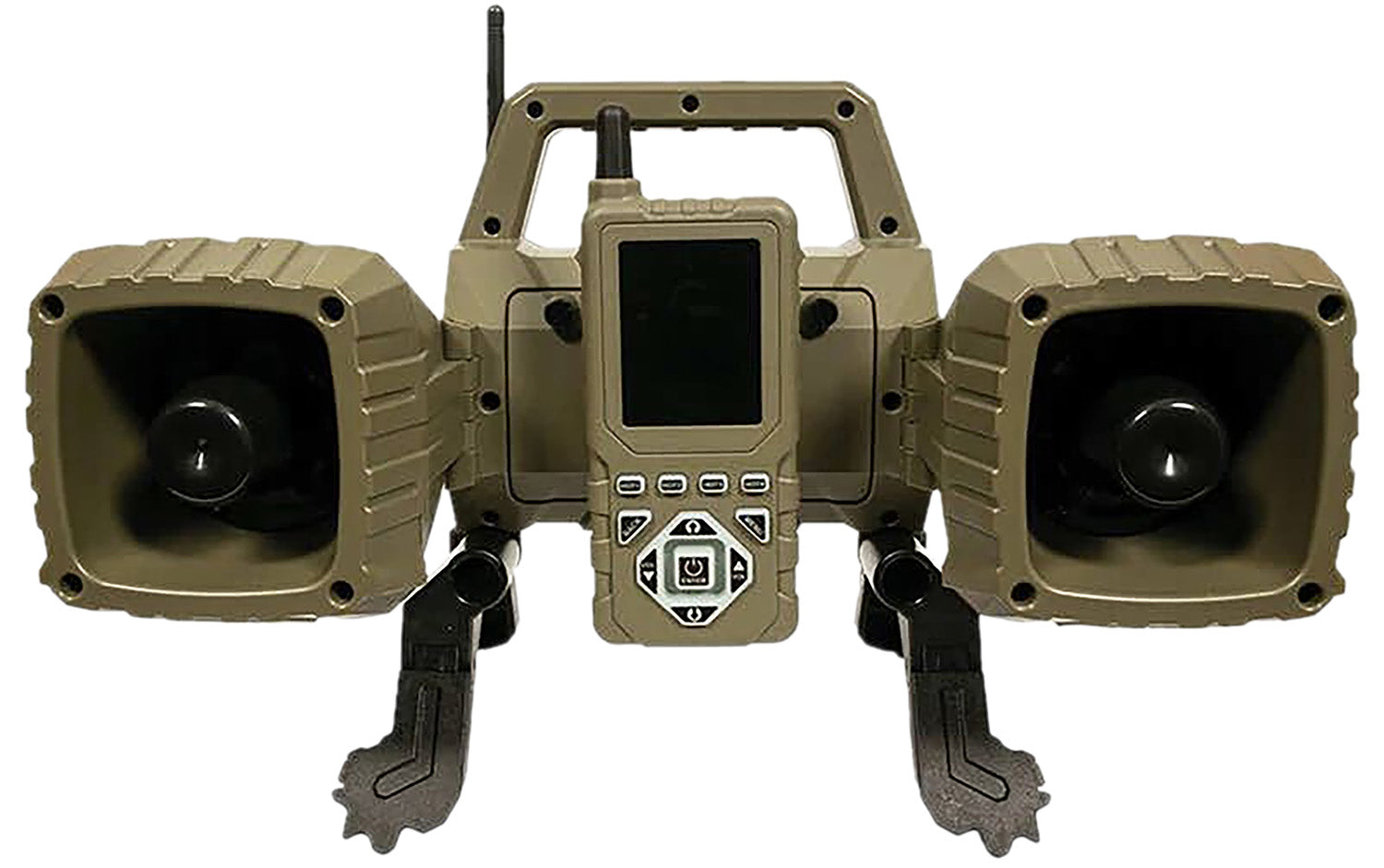 Primos Double Take Electronic Predator Caller - 24-Bit Sound, Remote Control, Tan