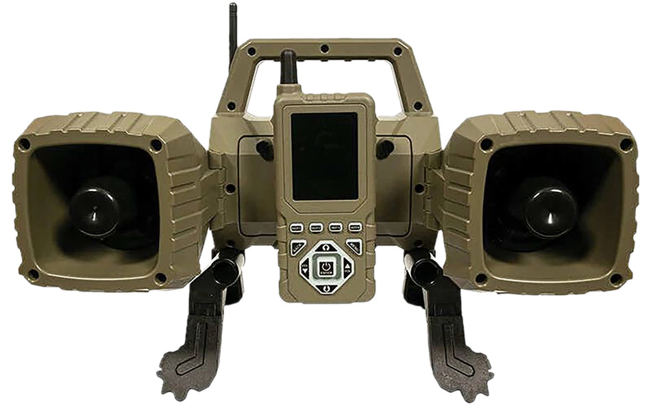 Primos Double Take Electronic Predator Caller - 24-Bit Sound, Remote Control, Tan