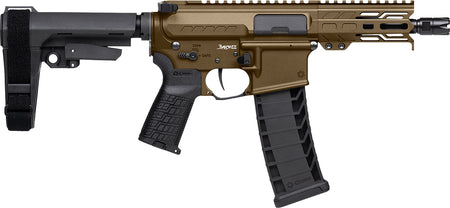 CMMG Banshee MK4 9mm AR Pistol, 5" Barrel, Midnight Bronze Cerakote