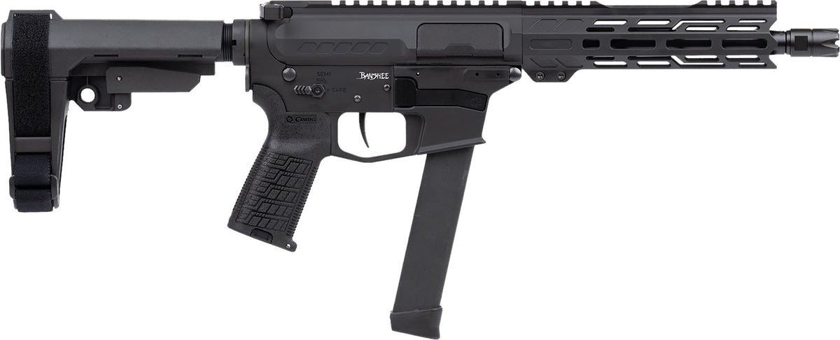 CMMG Banshee MkGs 9mm 8" Pistol - Armor Black (99A520F-AB)