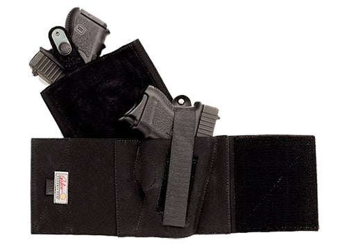 Galco CAB2L Cop Ankle Band Large Black Neoprene Ankle Holster Glock 26/27/48 Ruger Max-9 Right Hand