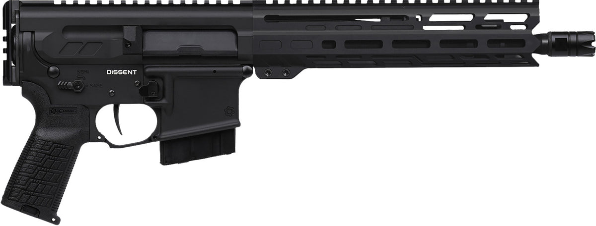 CMMG Dissent MK4 .338 ARC 10+1 Pistol, 10.5" Threaded Barrel, M-LOK Handguard, Black Cerakote