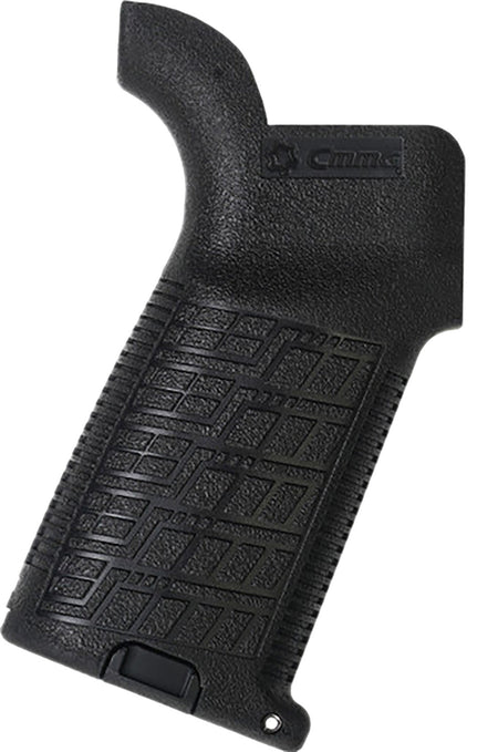 CMMG 55AFFA9 Zeroed Pistol Grip Kit AR-Platform Polymer with Hinged Storage Latch
