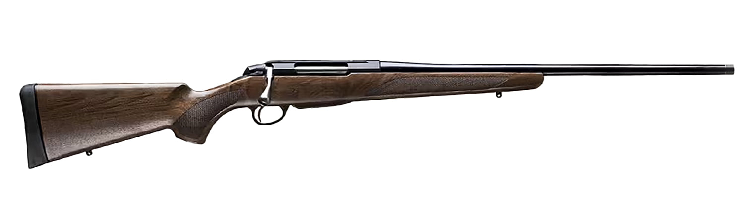 Tikka JRTXA35122MT T3x Hunter Full Size 6.5x55 Swedish 3+1 22.40" Matte Blued Threaded Barrel, Blued Drilled & Tapped Steel Receiver, Fixed Oiled Walnut Stock, Right Hand