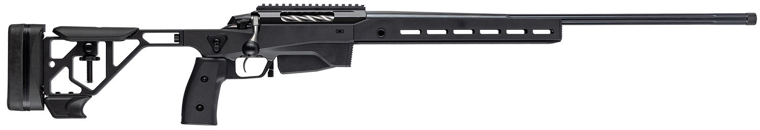 Tikka T3x Ace Game 7mm Rem Mag 10+1 24" Fluted Threaded Barrel Rifle, Black Cerakote