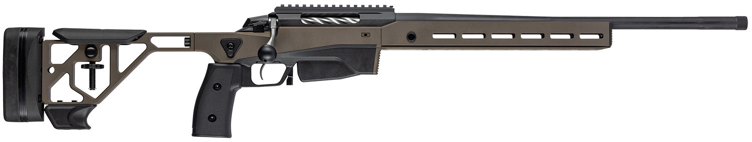 Tikka T3x Ace Game 6.5 Creedmoor 10+1 24" Fluted Threaded Barrel Rifle, Bronze Cerakote