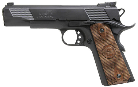Iver Johnson Eagle 9mm Luger 5" Matte Blued Pistol w/ Dymondwood Grip