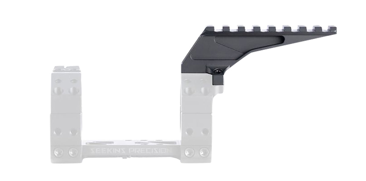 Seekins Precision X-Cap Top-Mounted Red Dot Mount Aluminum Black